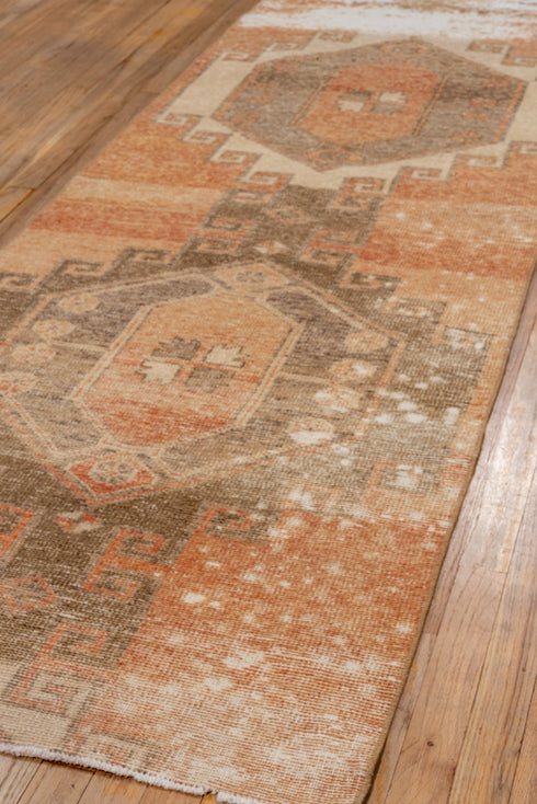 Vintage Oushak Runner Rug (2' x 9')